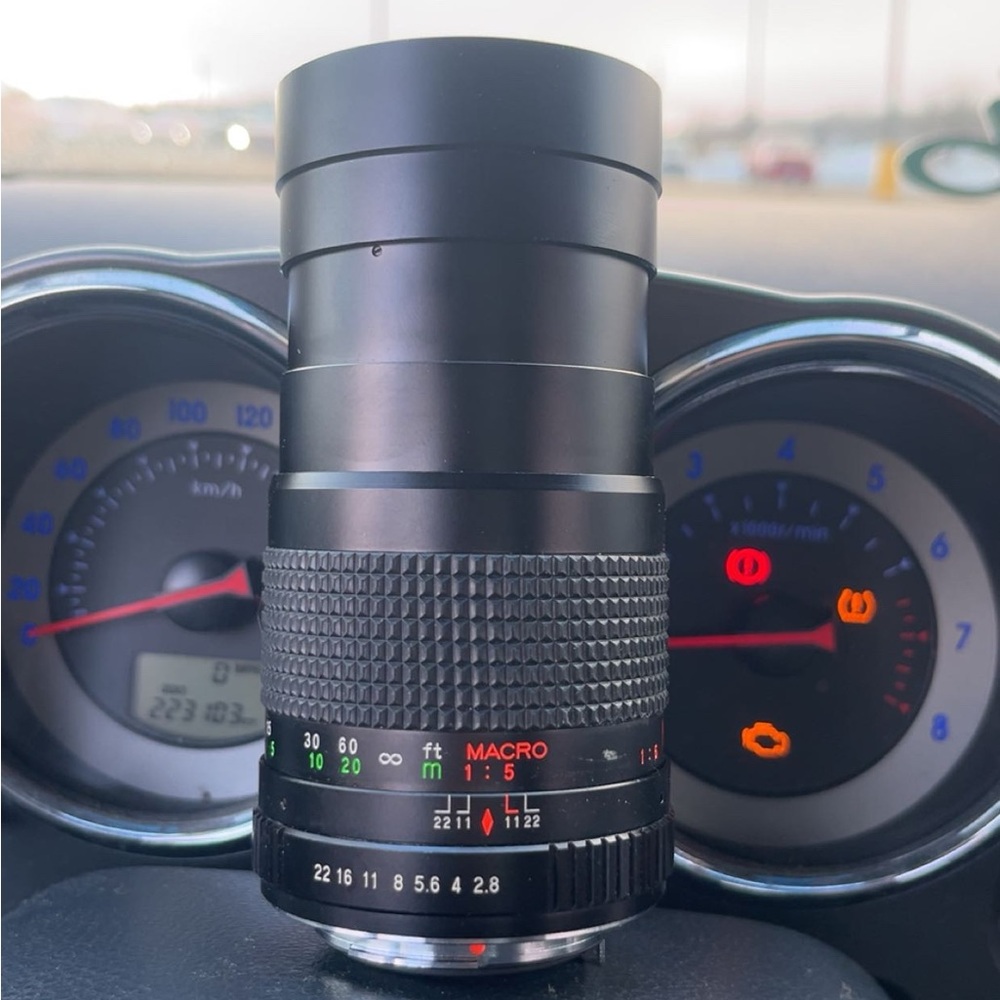 Gemini F=135mm Camera lens No. 8200153